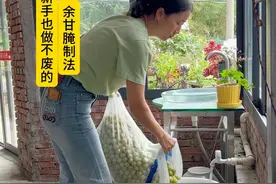 简单易学的余甘腌制方法，一个星期就能吃，可以存放一年#余甘果#油甘果 #农村美食