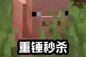 我的世界：用重锤秒杀所有生物#我的世界版本连更 #我的世界