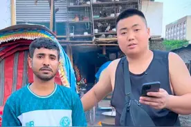 胖军带燃哥租电动三轮车，没想到老板都不愿意租给他，只让他用人力三轮车，奈何燃哥身体状态不佳，只能放弃，继续失业中！胖军给他买了三只鸡和一些蔬菜改善一下生活，愿他尽快好起来！#孟加拉国 #环球旅行 #骆驼祥子视频封面