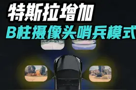 特斯拉增加B柱摄像头哨兵模式，但必须HW4.0! #创作灵感