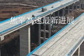 焦平高速新密段最新进展，我感觉今年通车难度很大#焦平高速 #飞起来的视角视频封面