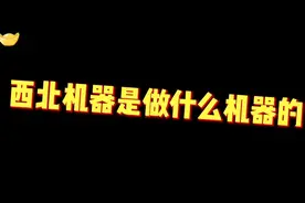 很多粉丝总问西北机器到底是做什么的呢视频封面