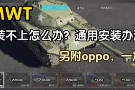 MWT：游戏安装不上怎么办？通用安装办法讲解，另附OPPO视频封面