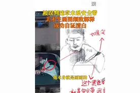 #美术生手绘申诉取消违章处罚，生动解释“消失”的安全带。当事人长春的赵先生告诉四川观察，该违章在2月19日成功申诉取消。