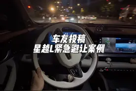 有的星越L一次也没触发过紧急避让，有的已经触发到习惯了～