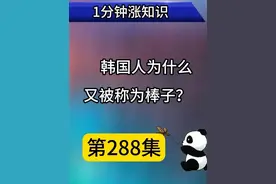 第288集｜韩国人为什么又被称为“棒子”？#冷知识 #科普一下