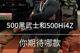 坦克500hi4t黑武士和500hi4z你更期待哪一款？#坦克500hi4t视频封面