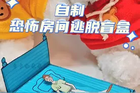 自制恐怖房间逃脱盲盒，曾经有一次机会摆在我面前，我没有珍惜#自制恐怖盲盒 #自制密室逃脱 #剧情反转太快 #做手工我是认真的视频封面