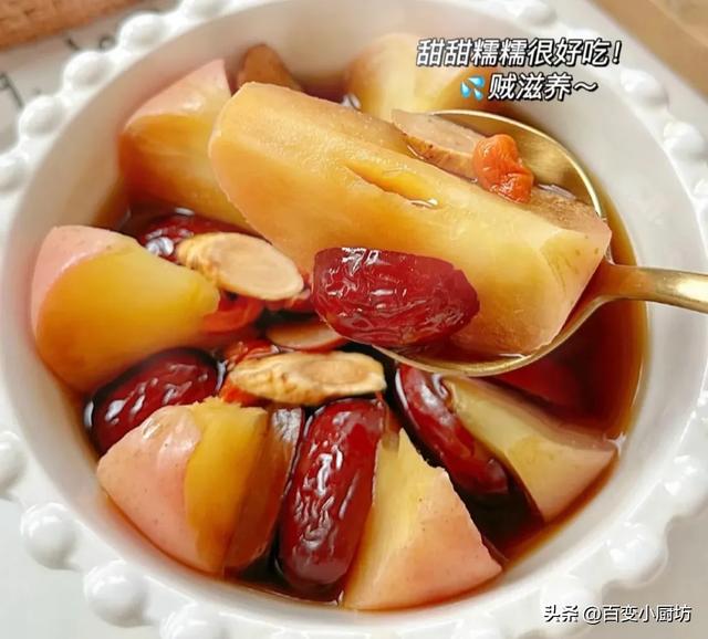 由于我不停的吃“蒸苹果”，导致现在脸蛋越来越红润透亮