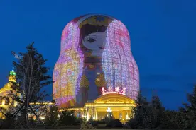 游览套娃酒店和满洲里口岸图片