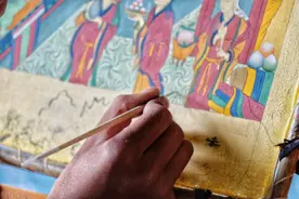 唐卡的禁忌图片