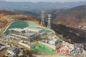 十堰大堰220千伏变电站工程土建主体结构建设完工图片