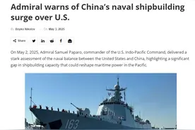 不要被骗了，美上将口中的中美造舰差距，只是糊弄小白的障眼法图片