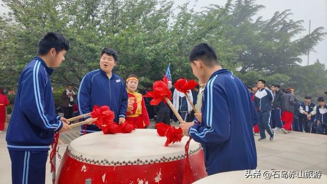 当青春邂逅山海：威海水产学校学子走进赤山，开启非遗研学之旅