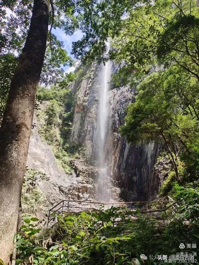 温州高山峡谷隐藏的小众秘境,驴友的瀑降宝藏地!雨后风光绝佳!
