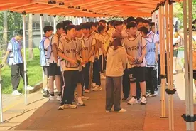 保定市主城区中考体育测试正式启动图片