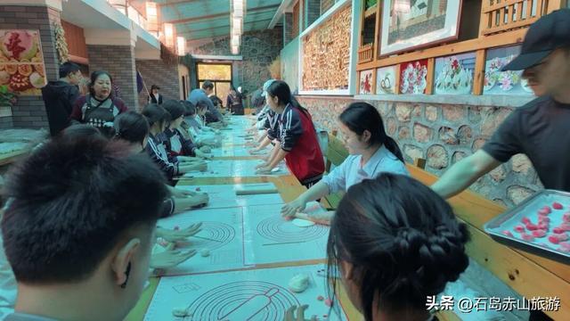 当青春邂逅山海：威海水产学校学子走进赤山，开启非遗研学之旅