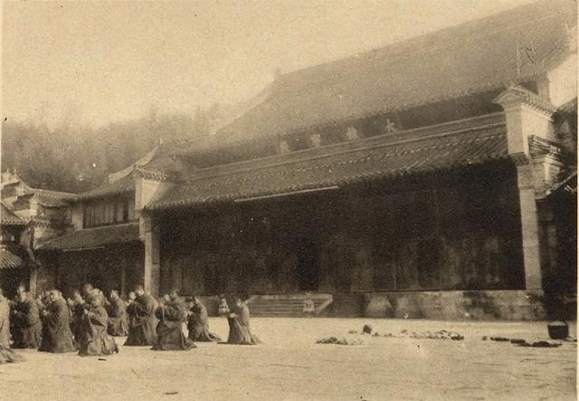 一百年前江苏镇江金山寺、定慧寺、甘露寺、茅山寺庙美景