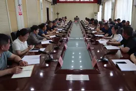 沁源县召开山西省第十七届运动会三人篮球、蹦床比赛筹备工作会图片