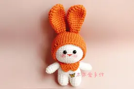 小兔子玩偶包包手机挂件（附图解）图片