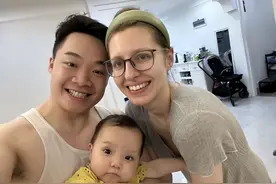 白俄罗斯美女远嫁广东，结婚7年生一子，羡慕儿子是中国国籍图片