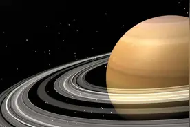 土星是气态行星，比水轻！为何小天体撞上土星，无法直接穿过去？图片