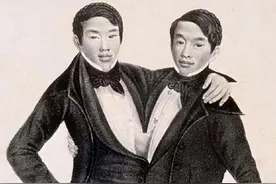 连体人如何结婚生子？邦克兄弟娶了亲姐妹花，生育了22个孩子图片