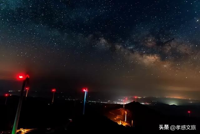 昨夜血月悬天，孝感这些地方私藏了整个银河！