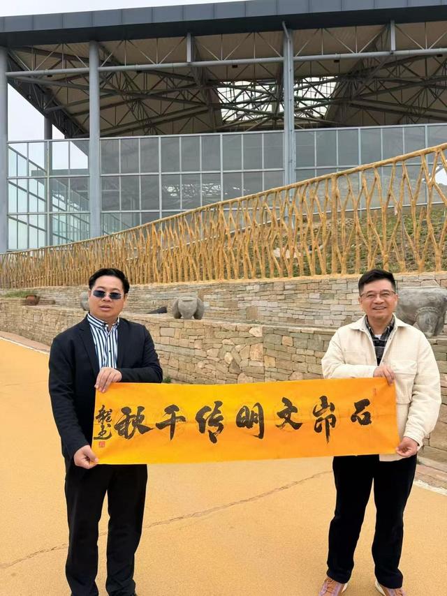 著名文化学者张龙携李云辉、闫伟一行探访神木 以文赋能塞上文旅