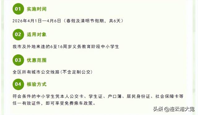 第一个春假+清明，赣榆准备好了：公布游玩攻略、开通公交线路