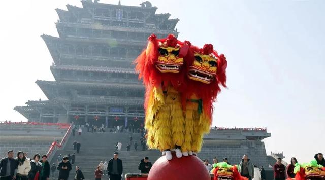 精彩纷呈!大年初三,运城各大景区车水马龙!