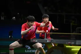 世乒赛-王楚钦/孙颖莎首轮3-0横扫美国组合 晋级混双32强图片