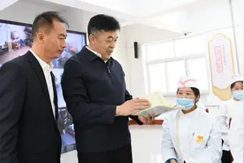 马骏在吕梁临县调研图片