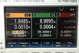 DH1766的恒压与恒流模式图片
