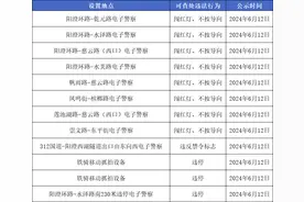启用！园区12个地点增设电子警察图片