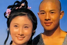 凭《少林寺》爆红，与李连杰传绯闻，牧羊女丁岚为何销声匿迹了？图片