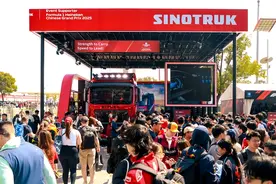 力量与速度共舞丨中国重汽闪耀亮相2025 F1中国大奖赛图片