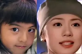 贾静雯二女儿咘咘近照变化大，波妞或成三姐妹中最好看的！图片