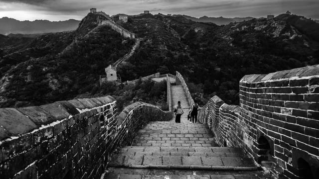 巨龙盘踞金山岭长城！