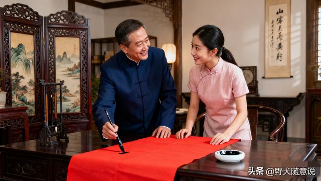 陪父亲品对联：方寸之间，寻回我们丢失的雅趣