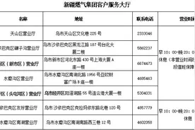 新疆燃气系统升级！4月14日起暂停线上购气图片
