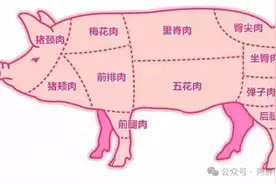 马上过年了，猪身上最好吃的肉排行，后腿肉倒数第一，五花肉第二，建议了解图片