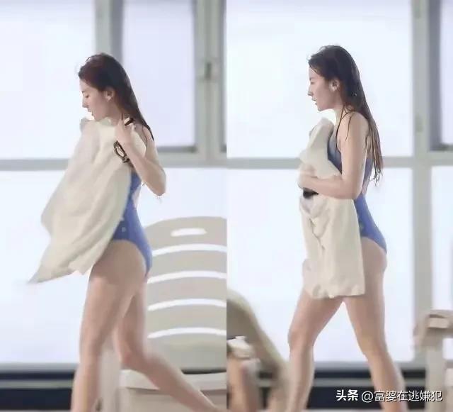 全网疯传！刘亦菲泳装照炸场，40+身材比20岁少女还绝，仙女实锤
