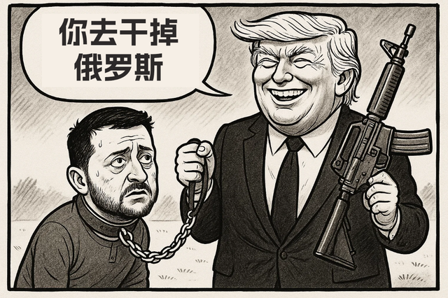 特朗普称武器已运往乌克兰