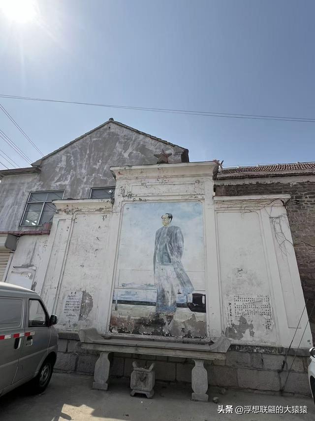 博山石马乡的中石马，留有众多古宅和古庙、古槐