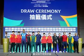 2024年澳门国际乒联世界杯分组出炉：王楚钦安宰贤同组，孙颖莎陈思羽同组图片