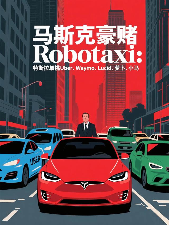 马斯克豪赌Robotaxi：特斯拉单挑Uber、Waymo、Lucid、萝卜、小马