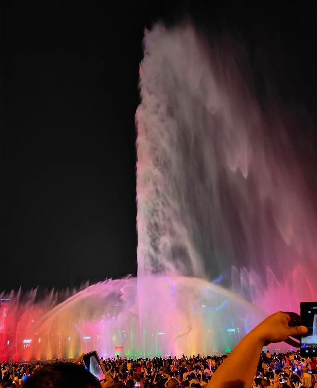 江西五日自由行：秋水广场音乐喷泉 · 亚洲之最的视觉盛宴