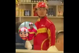 外卖服撞衫猪猪侠，网友喊话京东出联名款！猪猪侠官方火速发文→图片