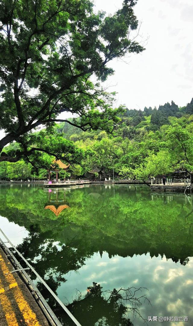 拥抱春天的绿水青山